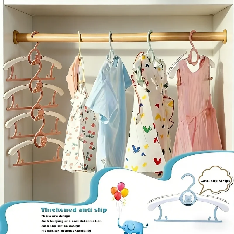 Baby Clothing Hanging Rack - 30 Pak Gantungan Baju Bayi Plastik