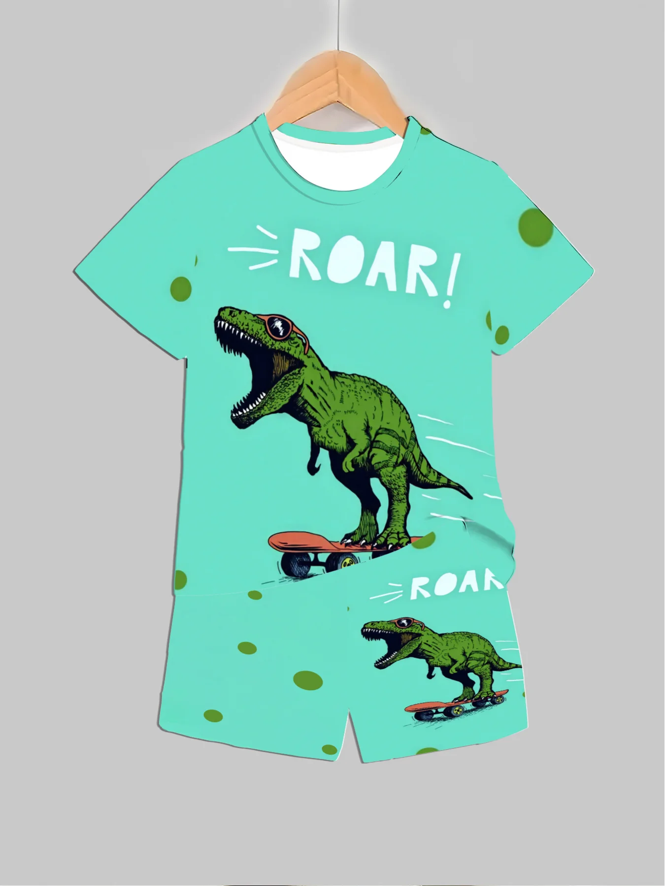 Pakaian Bermotif Dinosaurus Ba - Baby Clothing Usa ulasan dan harga