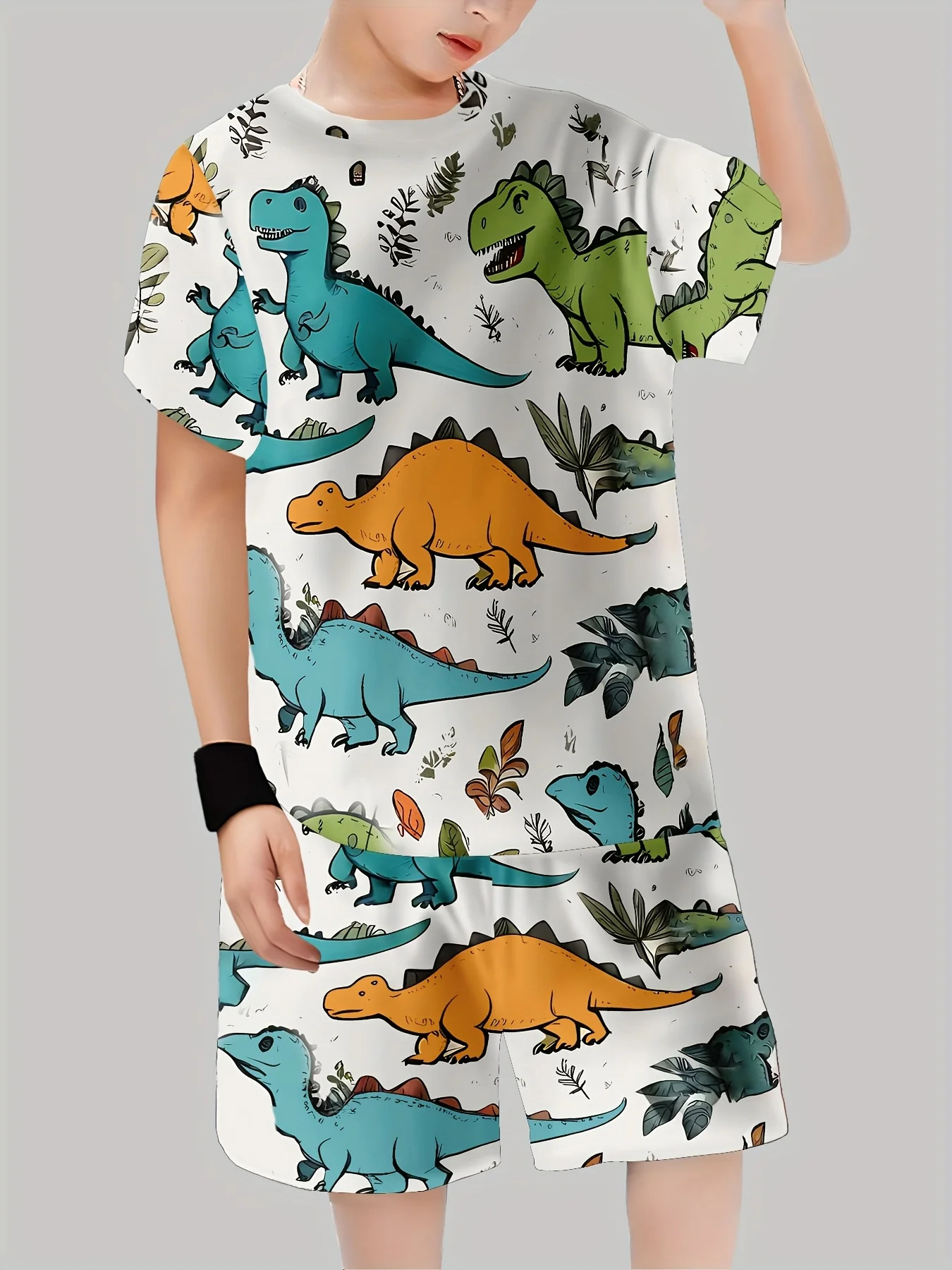 Pakaian Bermotif Dinosaurus Ba - Baby Clothing Usa ulasan dan harga