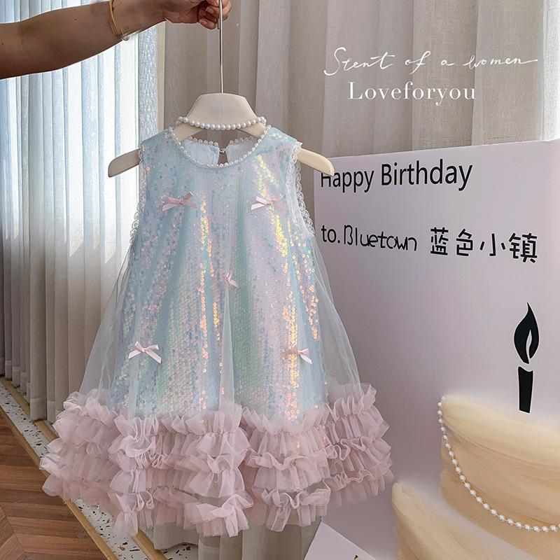 Gaun Anak Perempuan Gaun Rompi - Baby Clothing High End ulasan dan harga