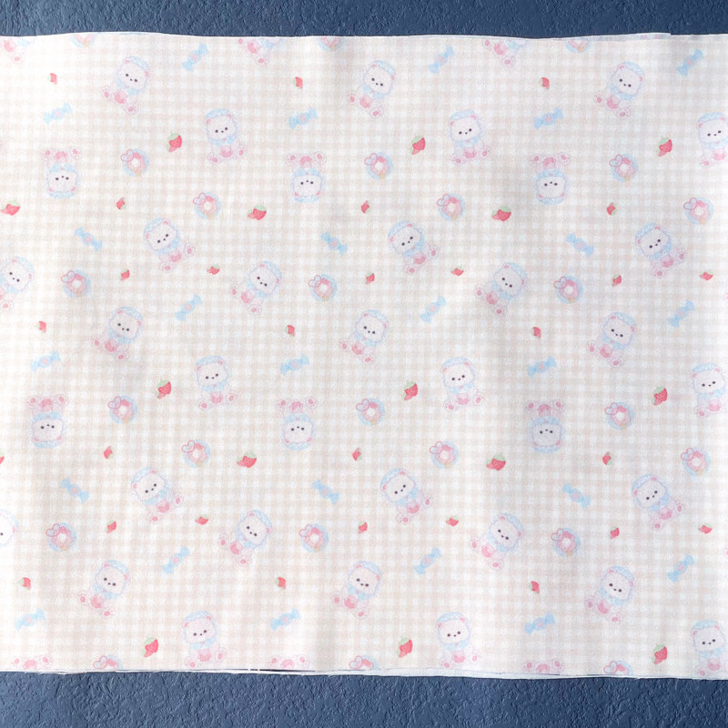 Kain Lolita Motif “Baby Bear”  - Baby Clothing Usa ulasan dan harga