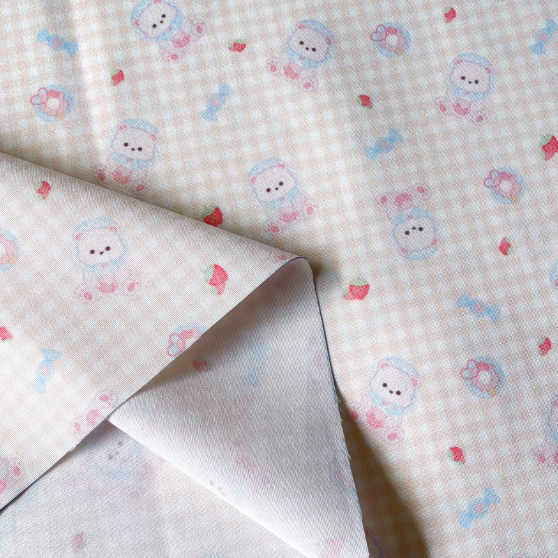 Kain Lolita Motif “Baby Bear”  - Baby Clothing Usa ulasan dan harga