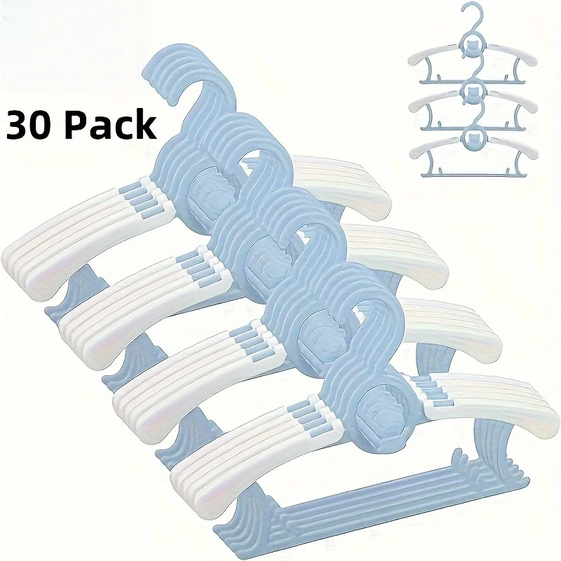 30 Pak Gantungan Baju Bayi Pla - Baby Clothing Hanging Rack ulasan dan harga