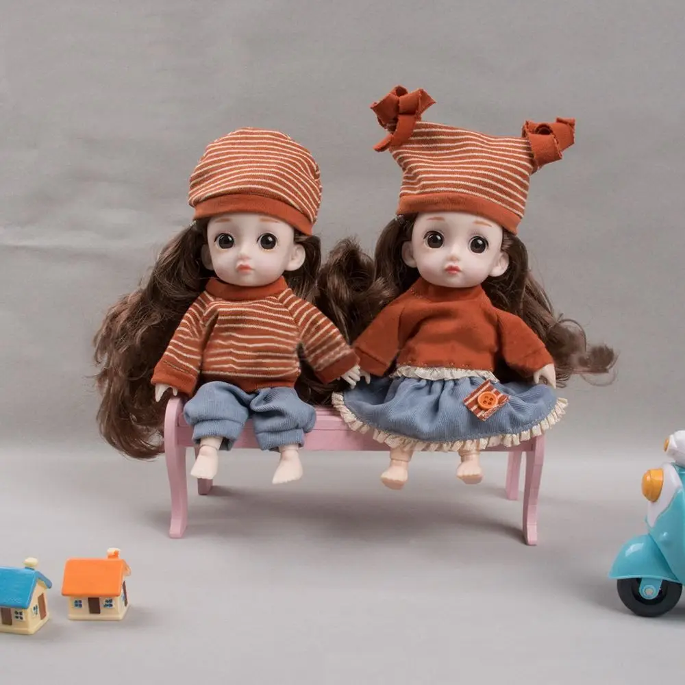 Pakaian boneka 16cm Dress Up M - Baby Clothing High End ulasan dan harga